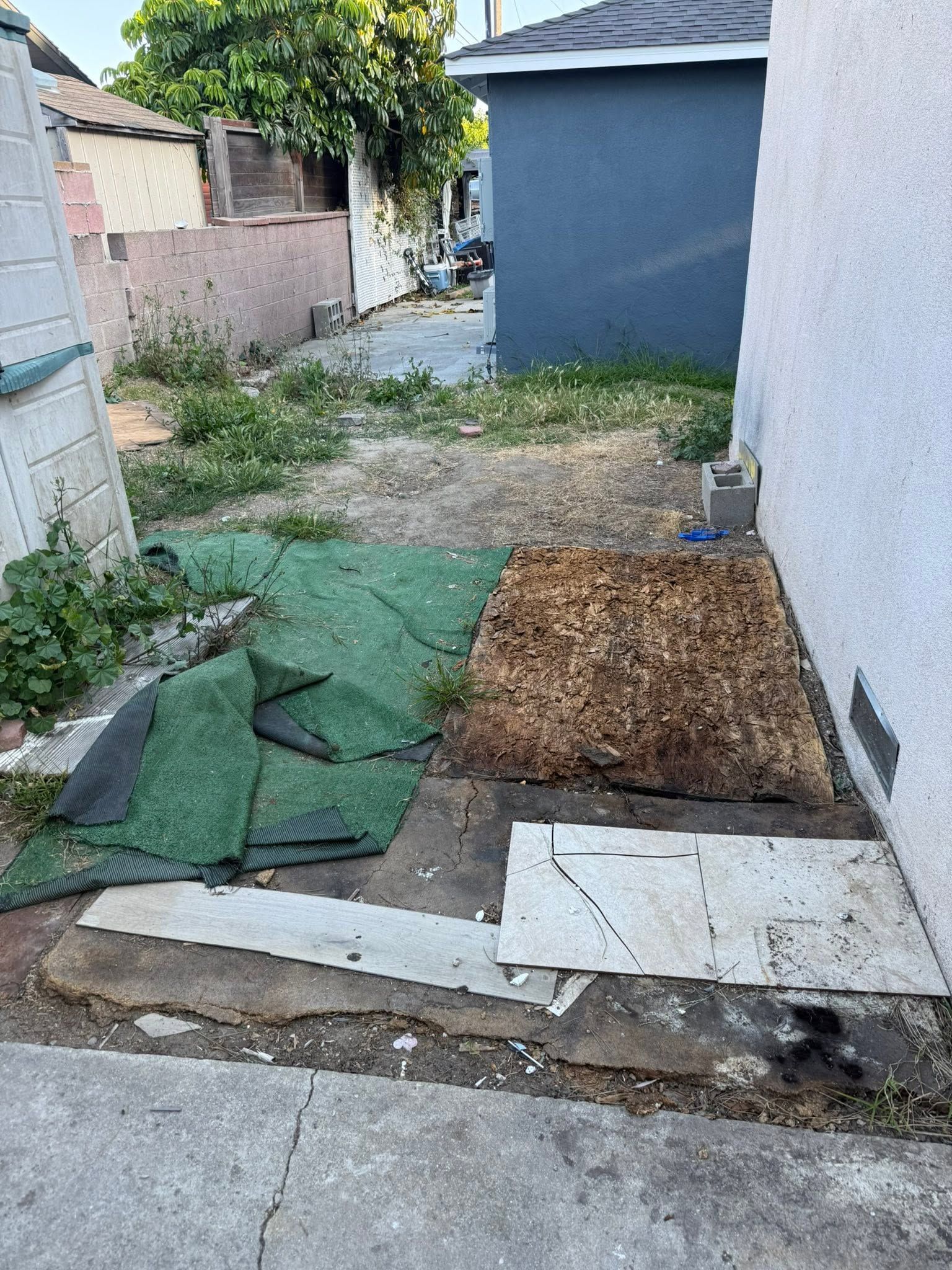 Before and after example - before