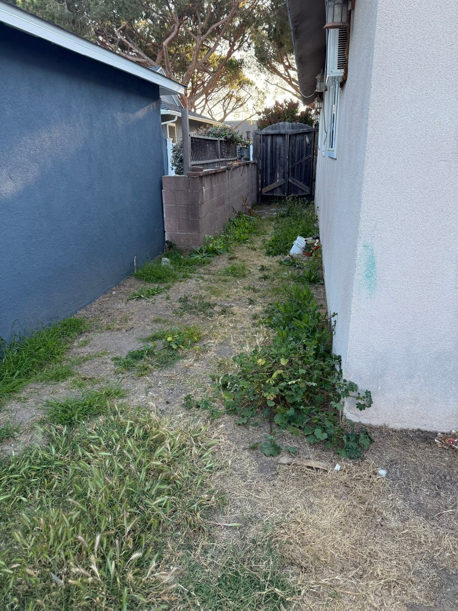 Before and after example - before